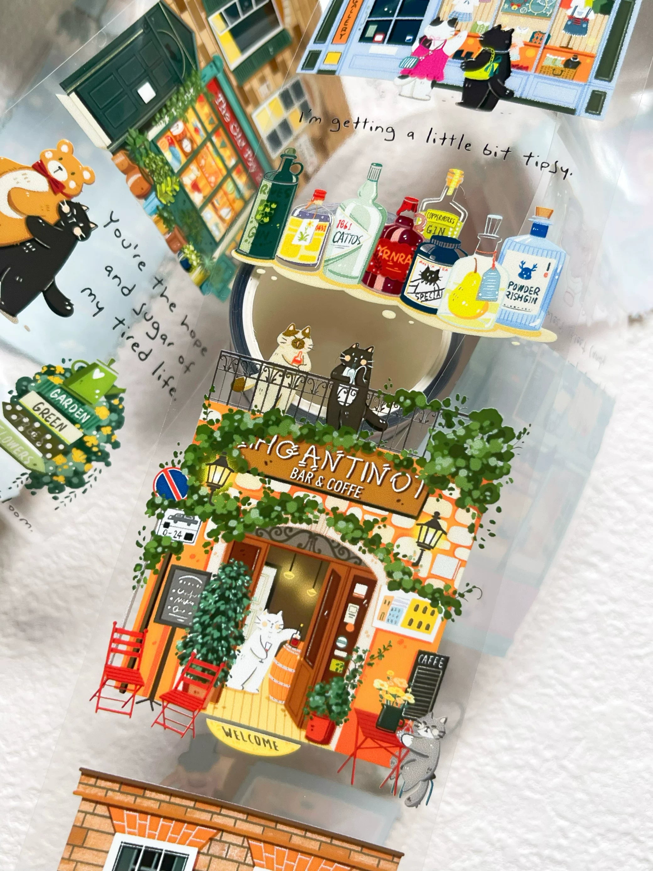 Xiami Studio - European Shopfronts Tape