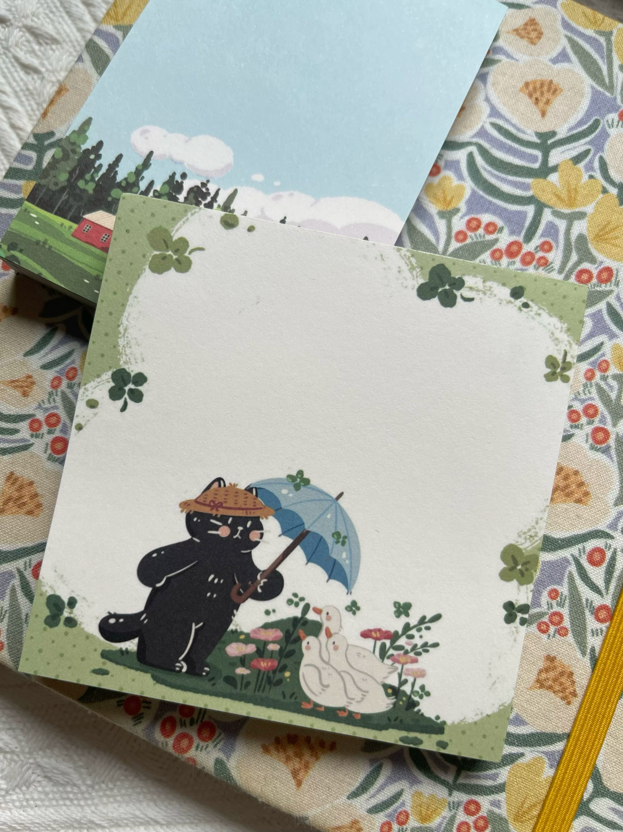Xiami Studio - Lucky Clover Memo Pad