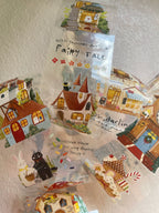 Xiami Studio - Fairy Tale Cottage Kiss-Cut PET Tape