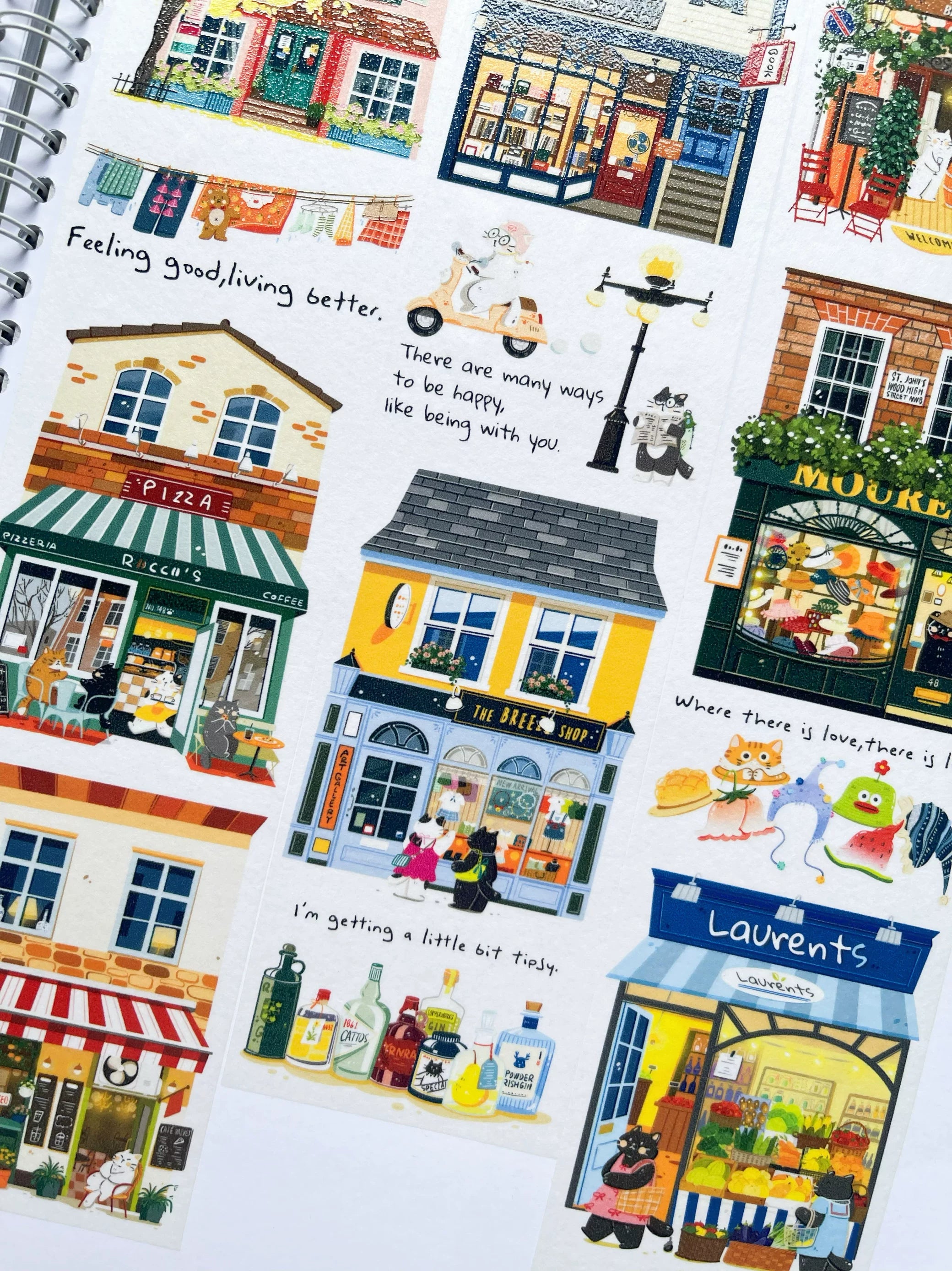 Xiami Studio - European Shopfronts Tape