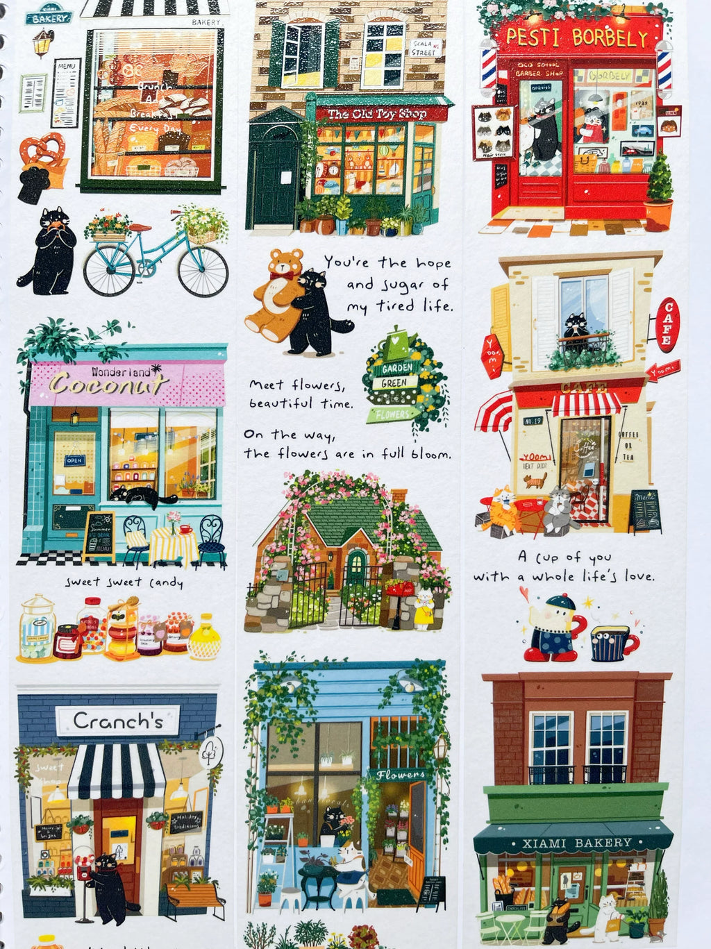 Xiami Studio - European Shopfronts Tape