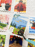 Xiami Studio - Cats Through the Seasons Stamp Sticker Set