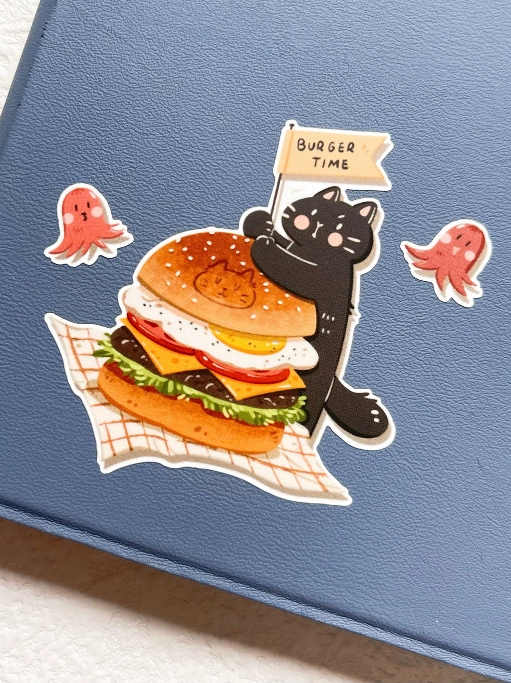 Xiami Studio - Cats & Food: Afternoon Tea Die-Cut Sticker Sheets