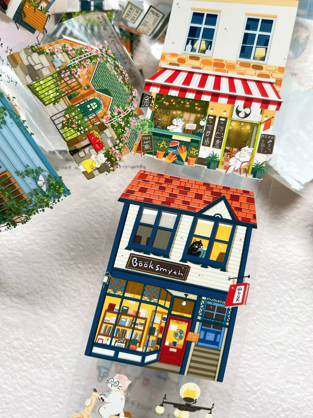 Xiami Studio - European Shopfronts Tape