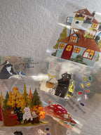 Xiami Studio - Fairy Tale Cottage Kiss-Cut PET Tape
