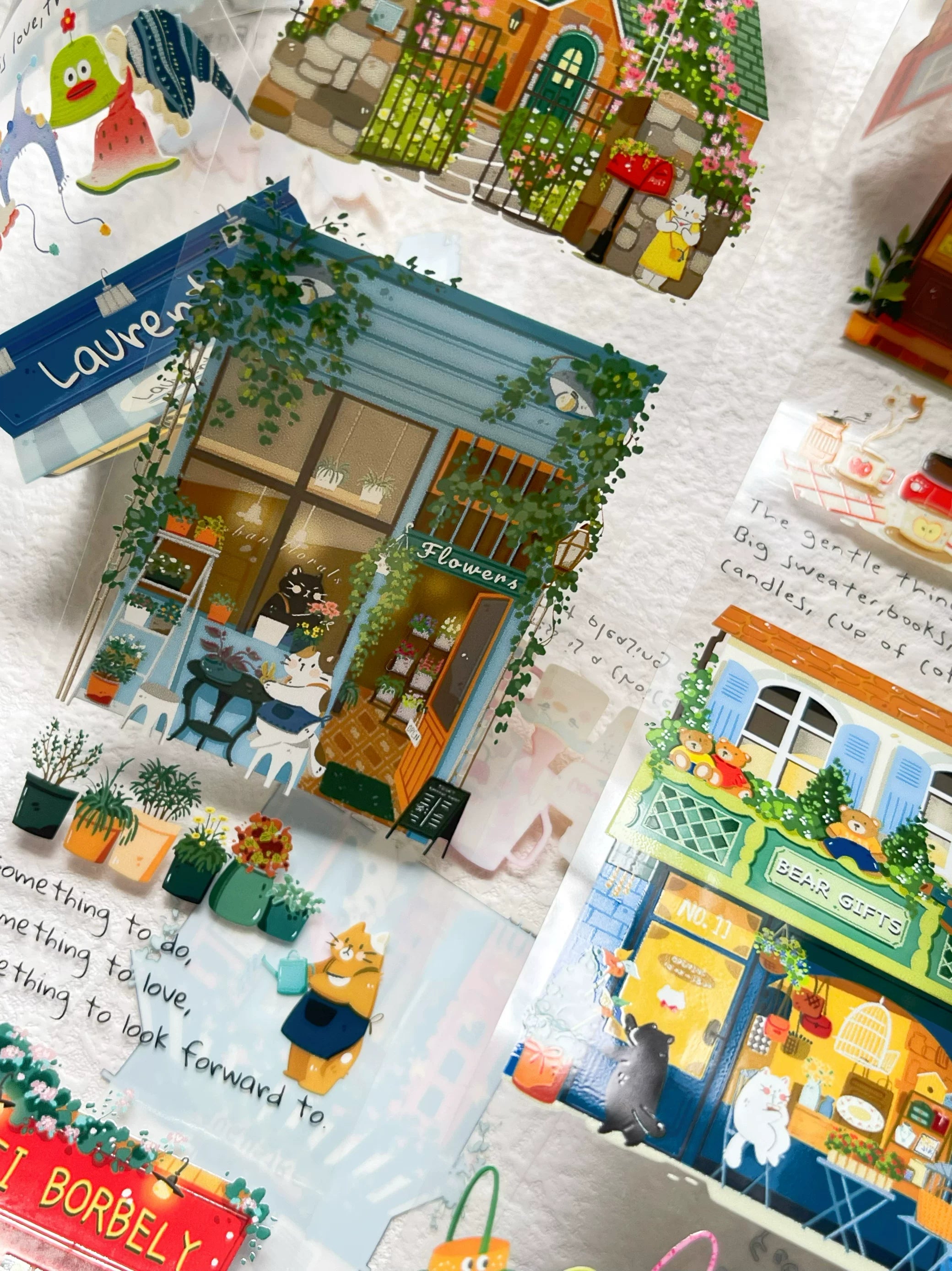 Xiami Studio - European Shopfronts Tape