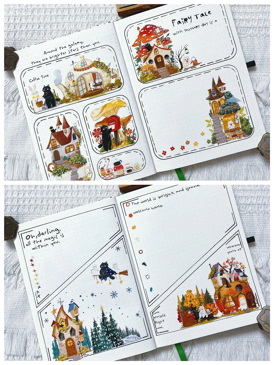 Xiami Studio - Fairy Tale Cottage Kiss-Cut PET Tape