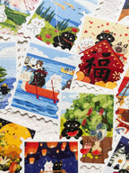 Xiami Studio - Cats Through the Seasons Stamp Sticker Set
