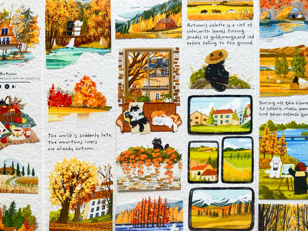 Xiami Studio - Autumn Illustrated Tape