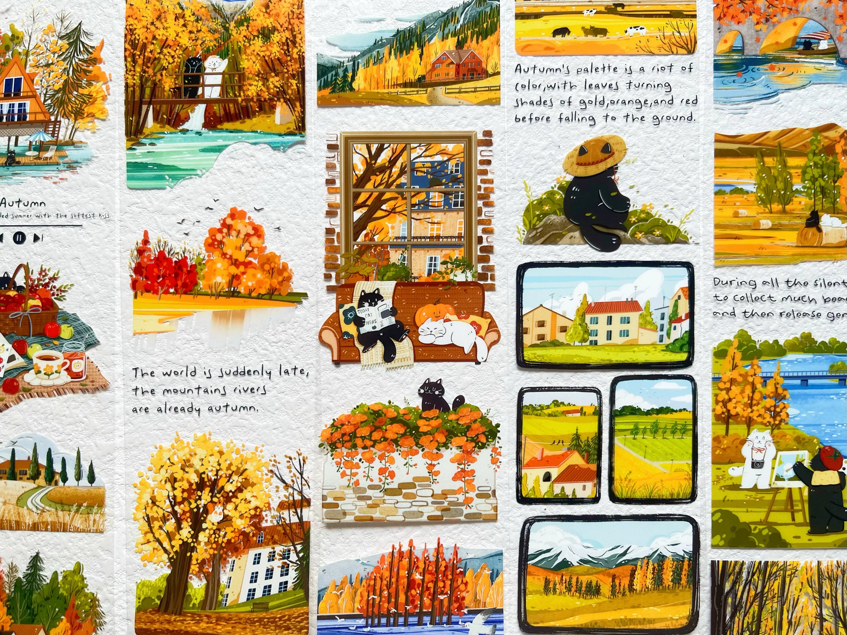 Xiami Studio - Autumn Illustrated Tape