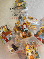 Xiami Studio - Fairy Tale Cottage Kiss-Cut PET Tape