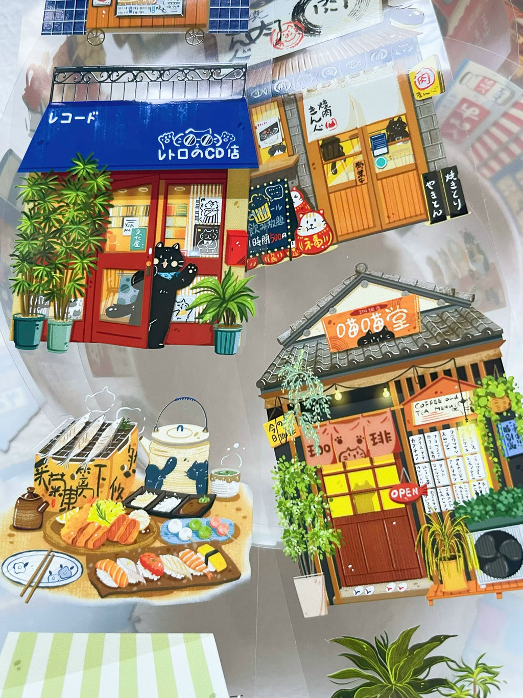 Xiami Studio - Japanese Shopfronts Tape
