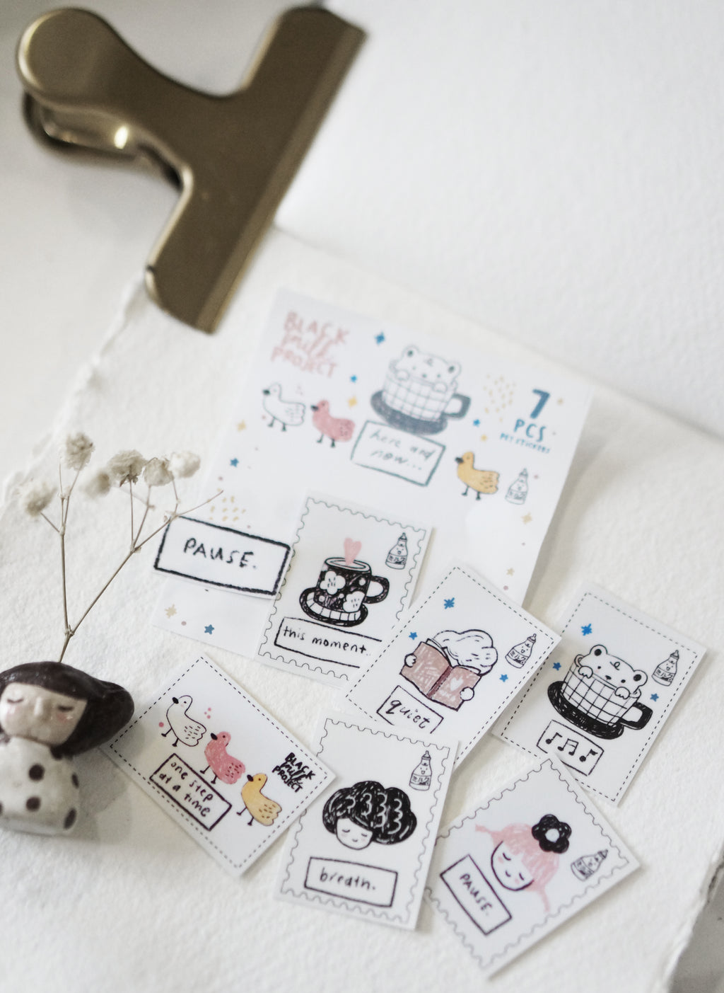 Black Milk Project - This Moment (PET sticker set)
