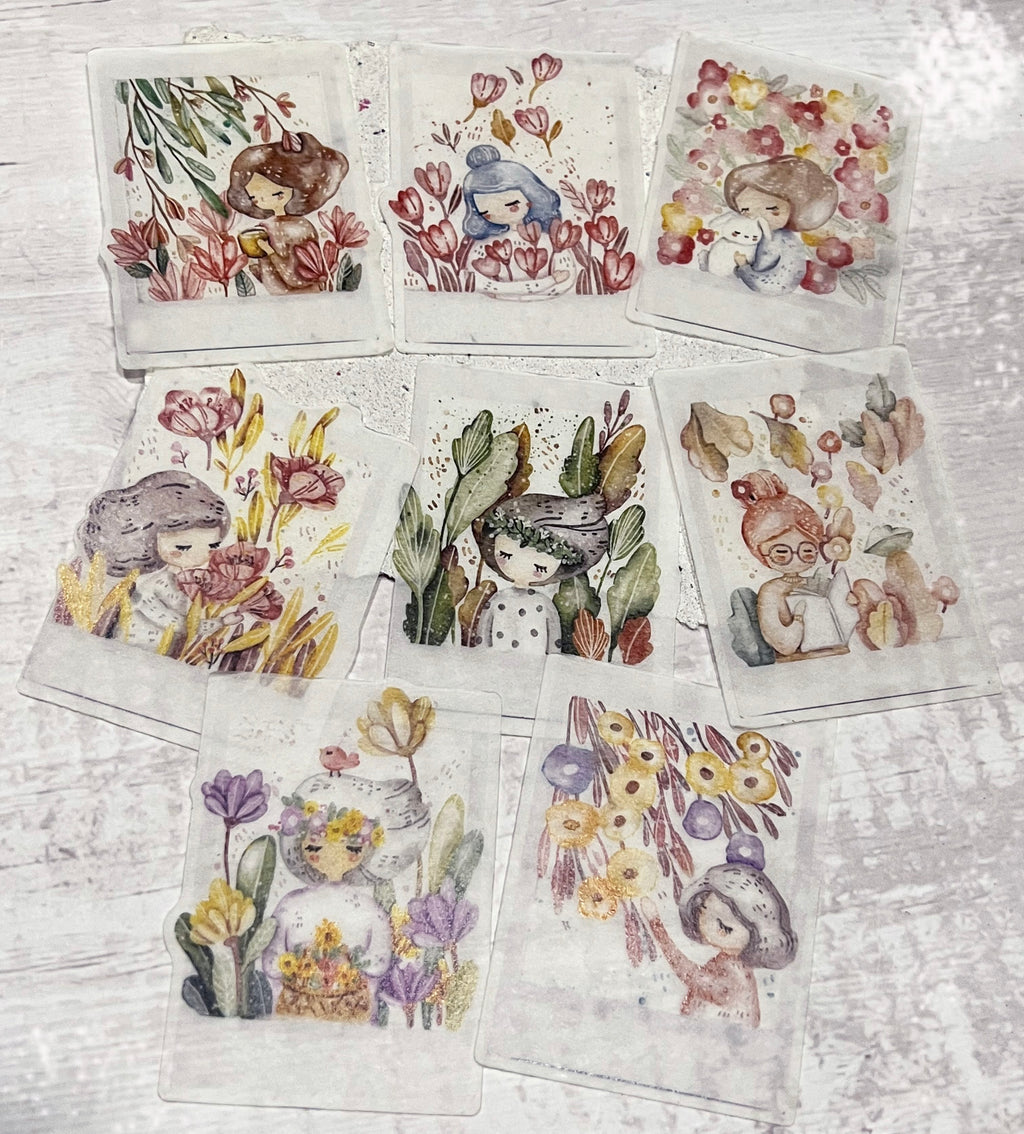 Black Milk Project - Polaroid Girls Washi Sticker Set