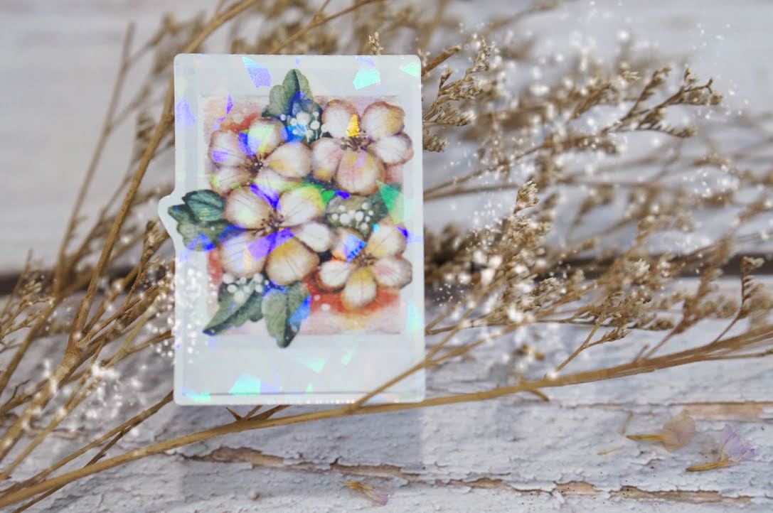 Black Milk Project - Hologram Florals Sticker Set