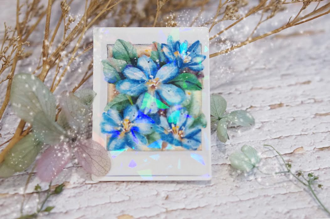 Black Milk Project - Hologram Florals Sticker Set