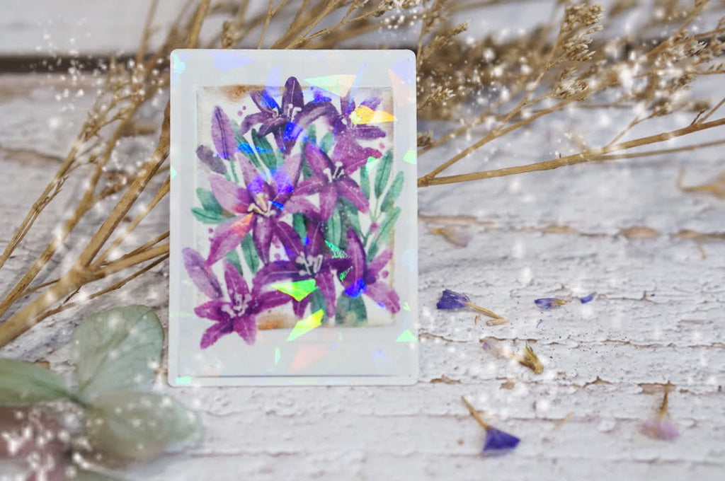 Black Milk Project - Hologram Florals Sticker Set