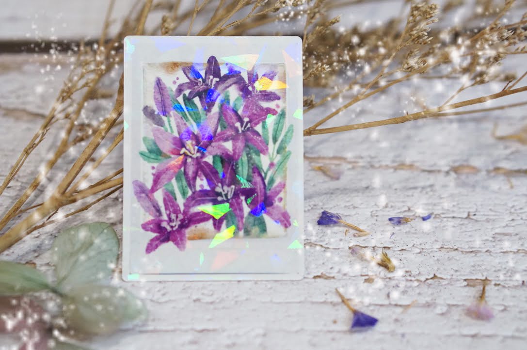 Black Milk Project - Hologram Florals Sticker Set