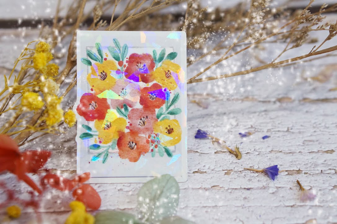 Black Milk Project - Hologram Florals Sticker Set