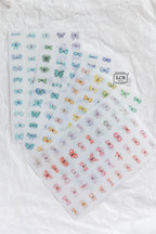LCN - Shell Butterfly Print-On Stickers