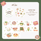 Sho Little Happiness - Coffee Time Washi Tape