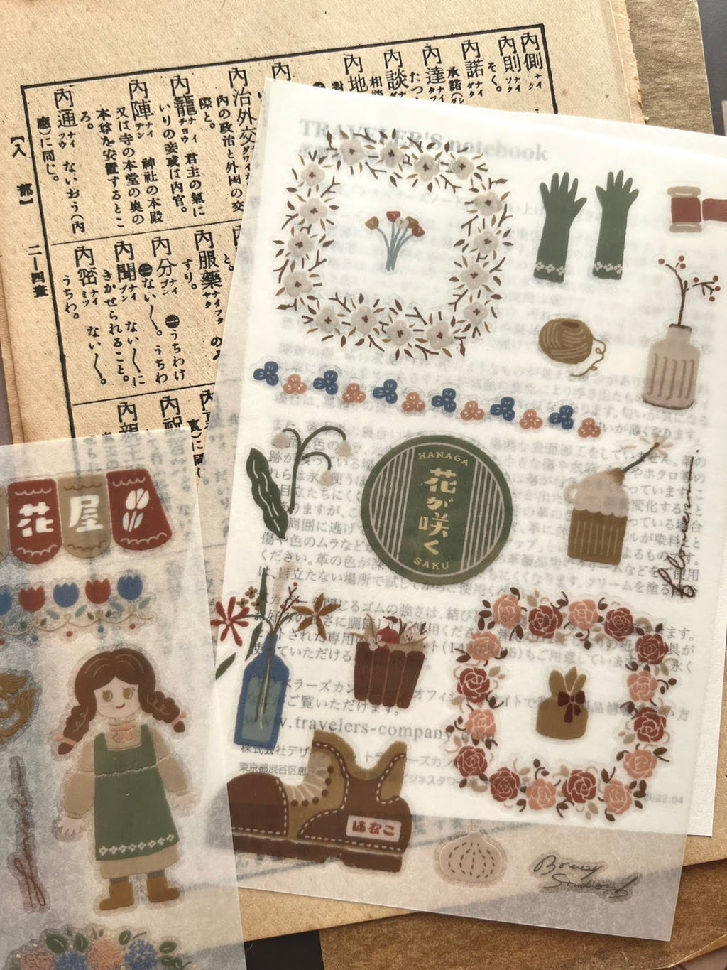 Breezy Studio - Flower Shop Print-On Sticker