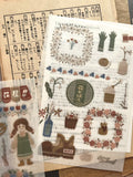 Breezy Studio - Flower Shop Print-On Sticker