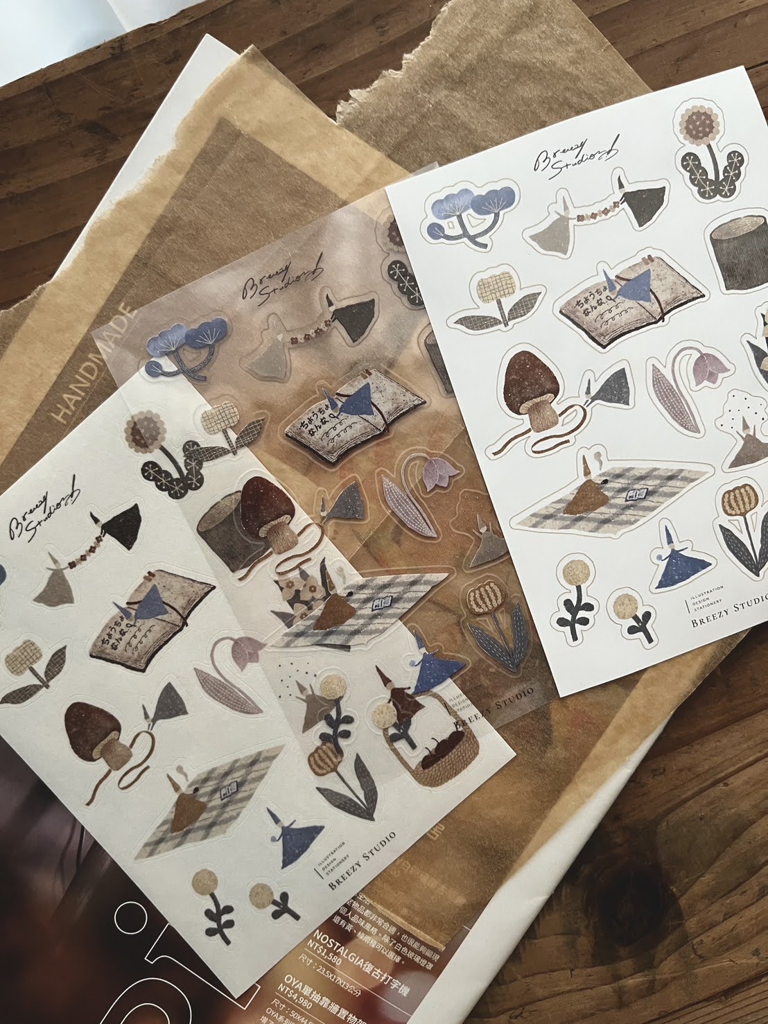 Breezy Studio - Forest of Flower Sticker Set