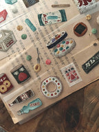 Breezy Studio - Snack Shop 3.5cm kiss-cut PET tape