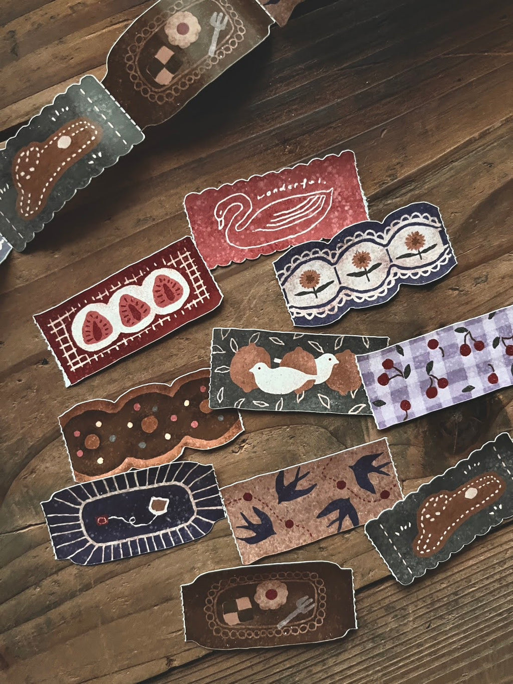 Breezy Studio - Fabric Tag Die-Cut Tape