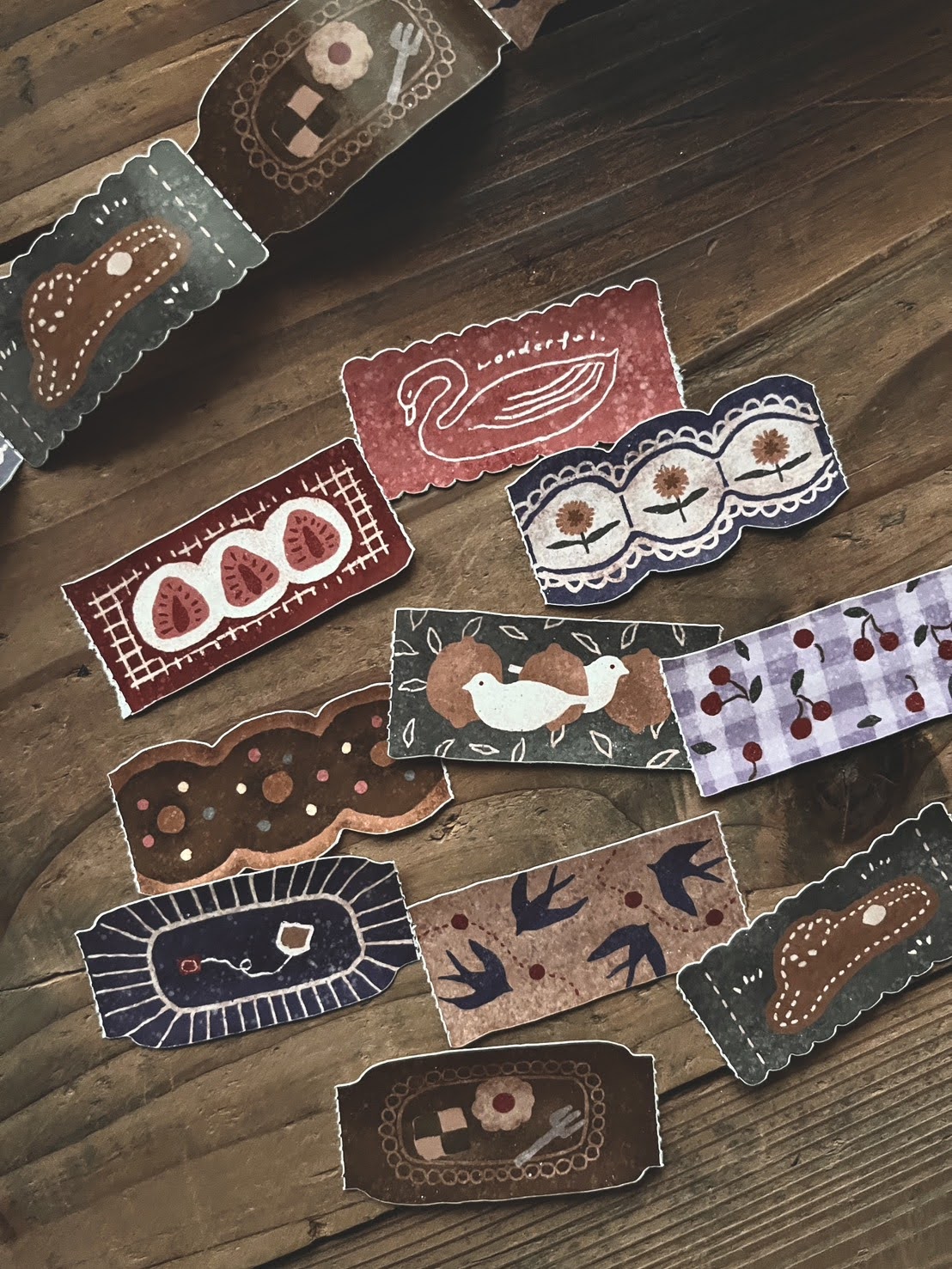 Breezy Studio - Fabric Tag Die-Cut Tape