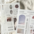 Breezy Studio - COZY # In Progress Print-on Sticker
