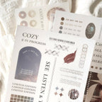 Breezy Studio - COZY # In Progress Print-on Sticker