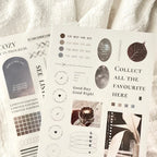 Breezy Studio - COZY # In Progress Print-on Sticker
