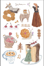 [Pre-Order] IvySnow - Sweet O'Clock A Transfer Stickers