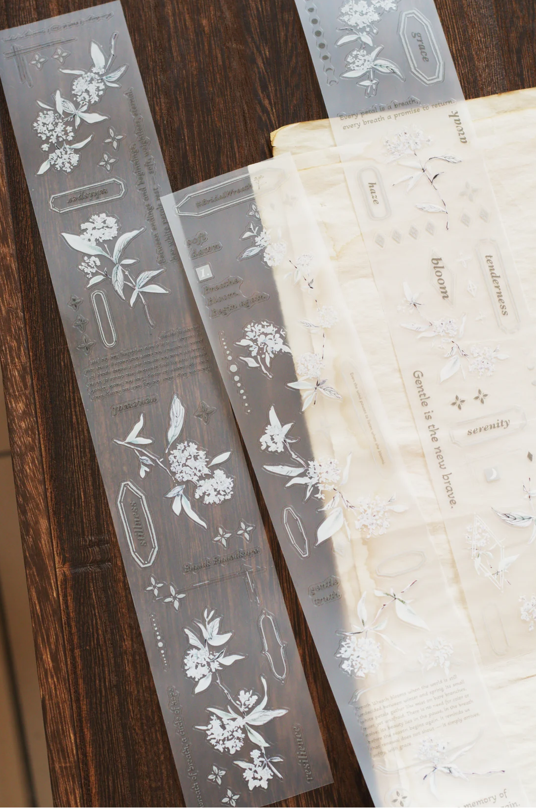 Loi Design - #BridalWreath Diecut Matte PET Tape