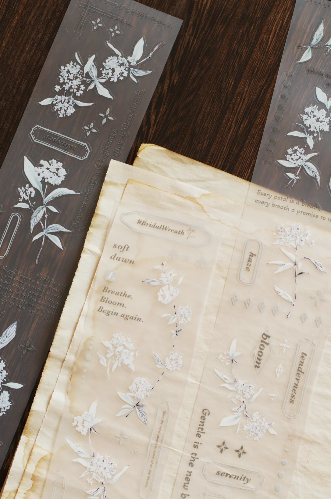 Loi Design - #BridalWreath Diecut Matte PET Tape