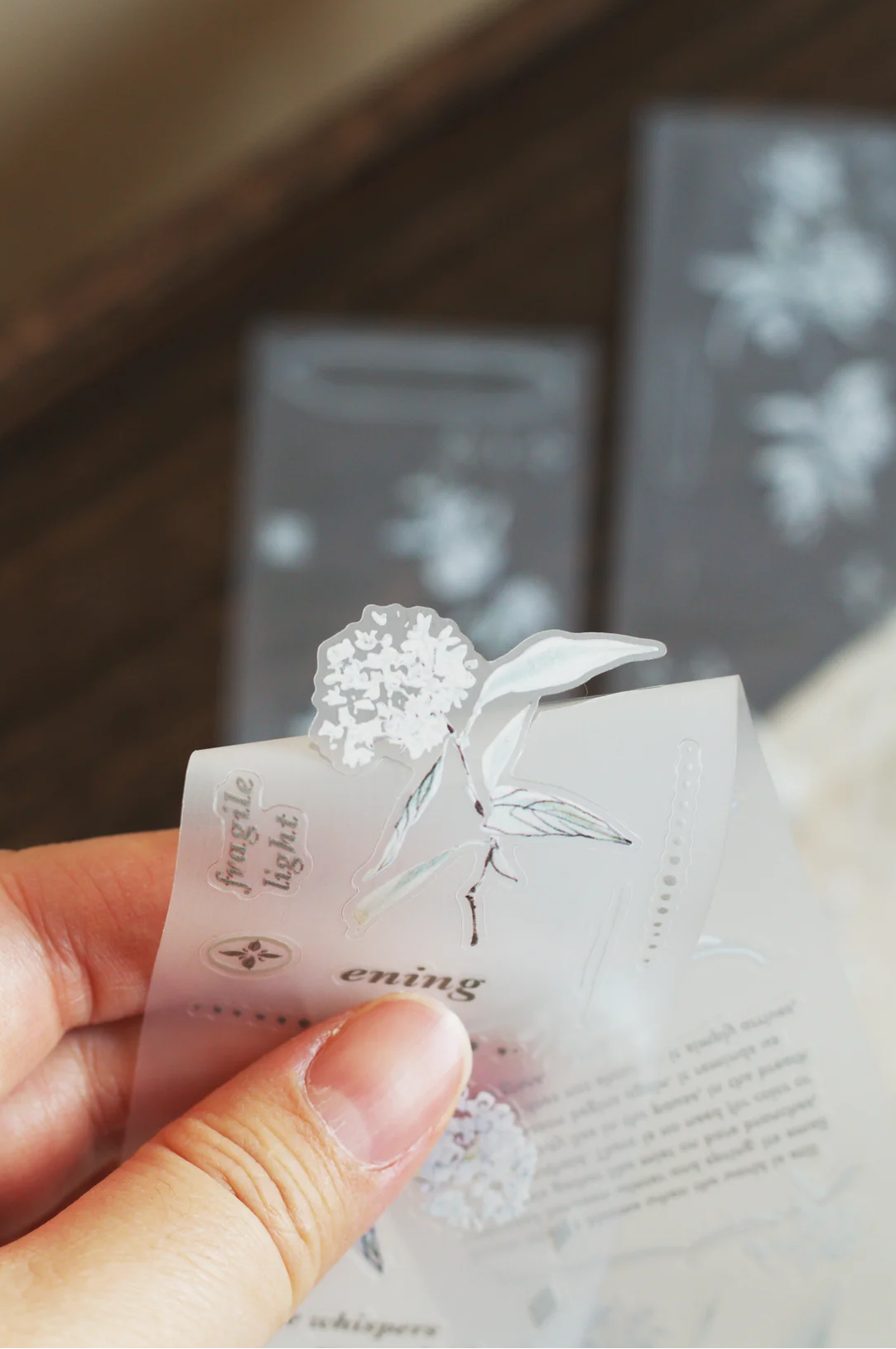 Loi Design - #BridalWreath Diecut Matte PET Tape