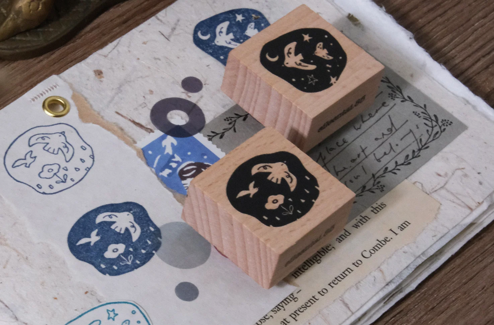 Eileen Tai - Birds // Day & Night Rubber Stamps
