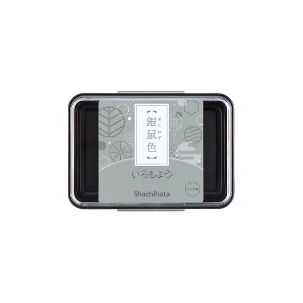 Shachihata Iromoyo Ink Pad - Silver Gray