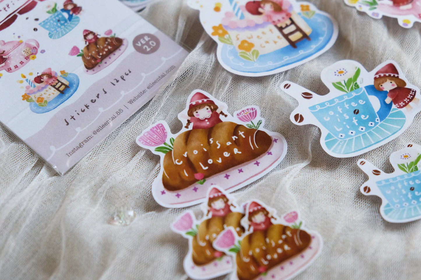 Eileen Tai - Simple Happiness (Colorful) Stickers