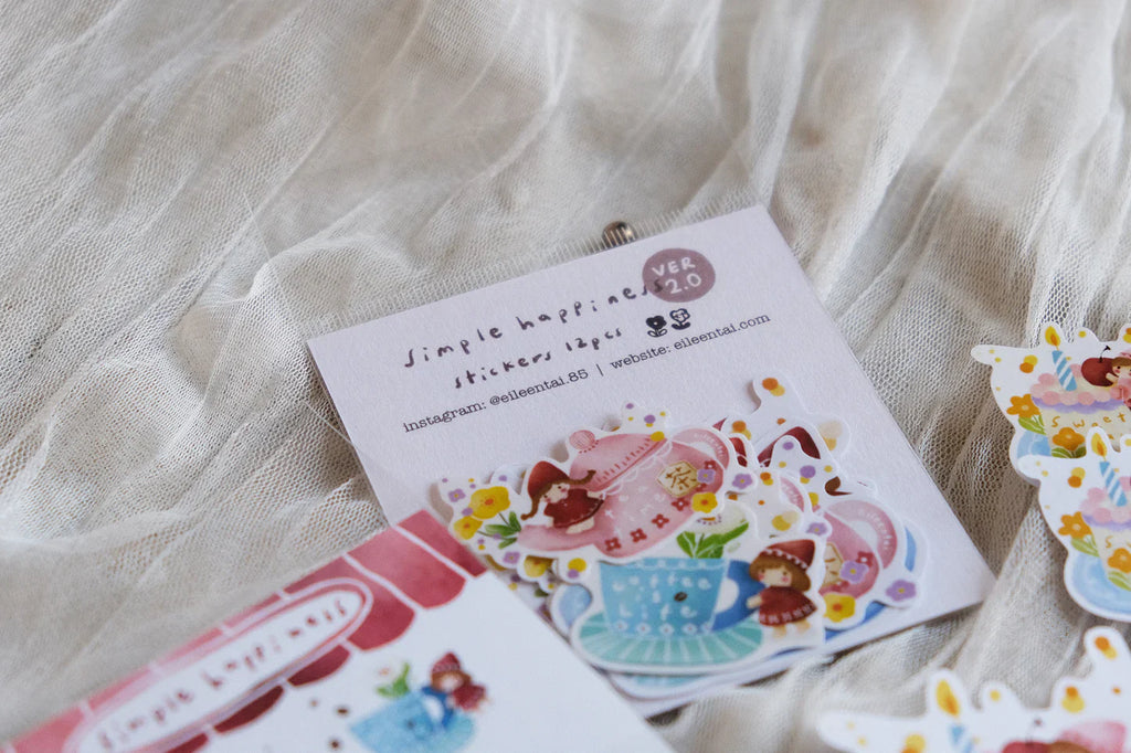 Eileen Tai - Simple Happiness (Colorful) Stickers