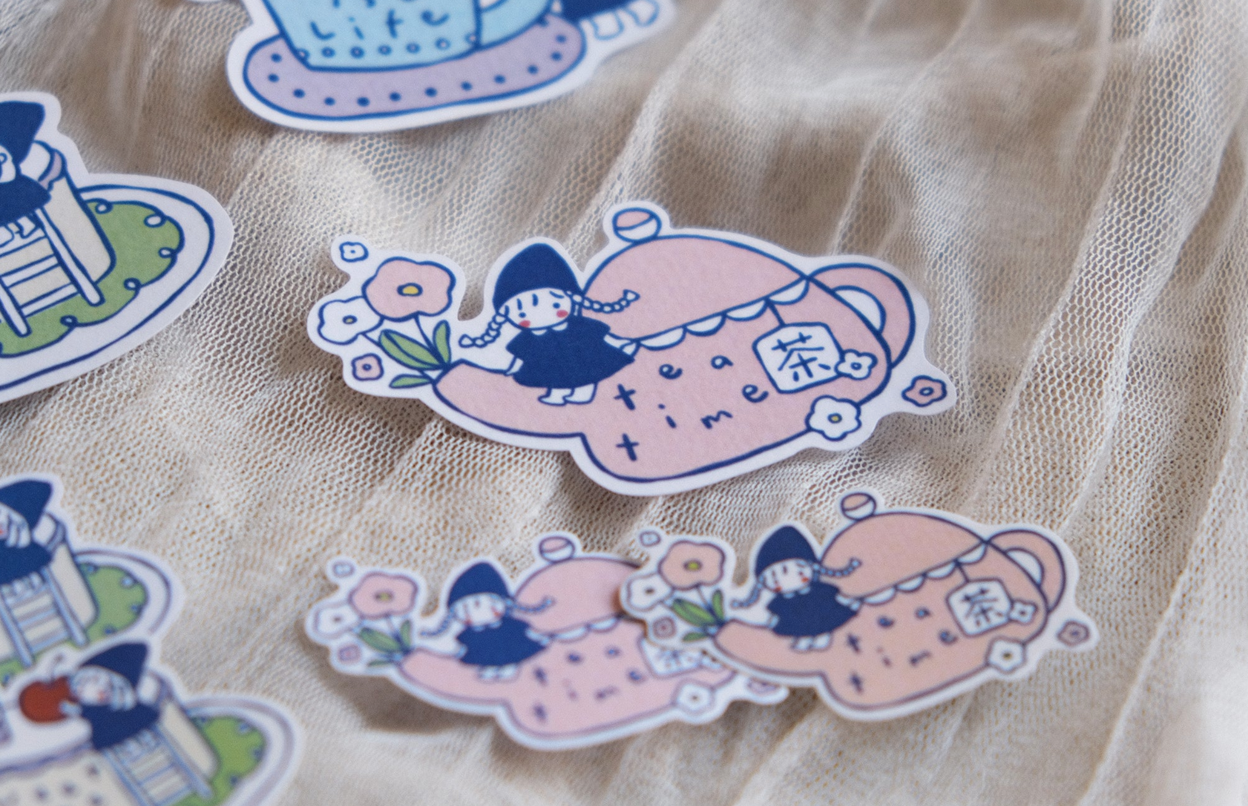 Eileen Tai - Simple Happiness (Soft Pastels) Stickers