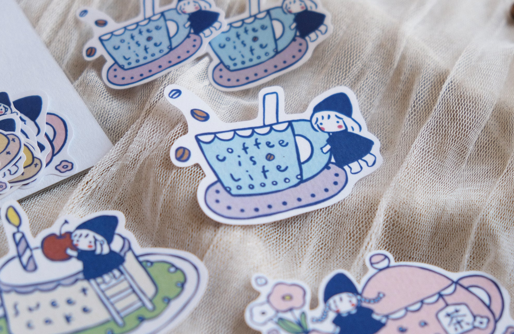 Eileen Tai - Simple Happiness (Soft Pastels) Stickers