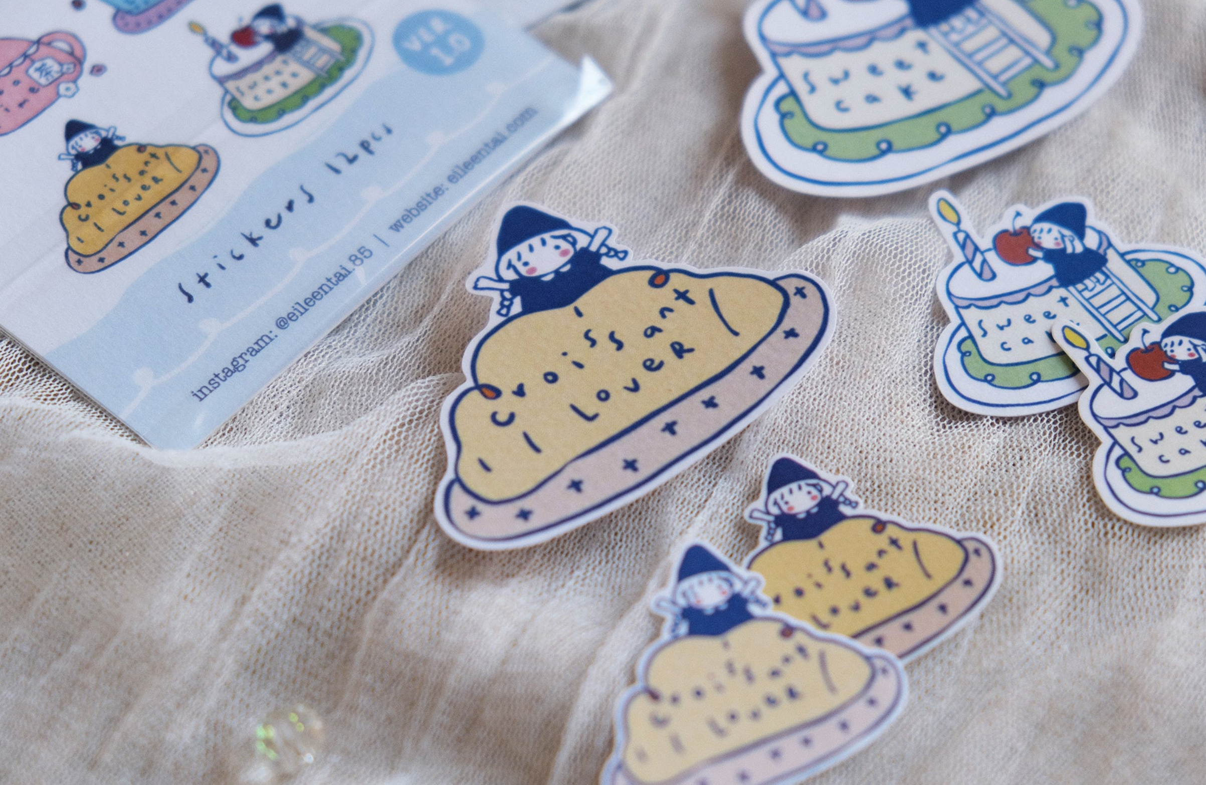 Eileen Tai - Simple Happiness (Soft Pastels) Stickers