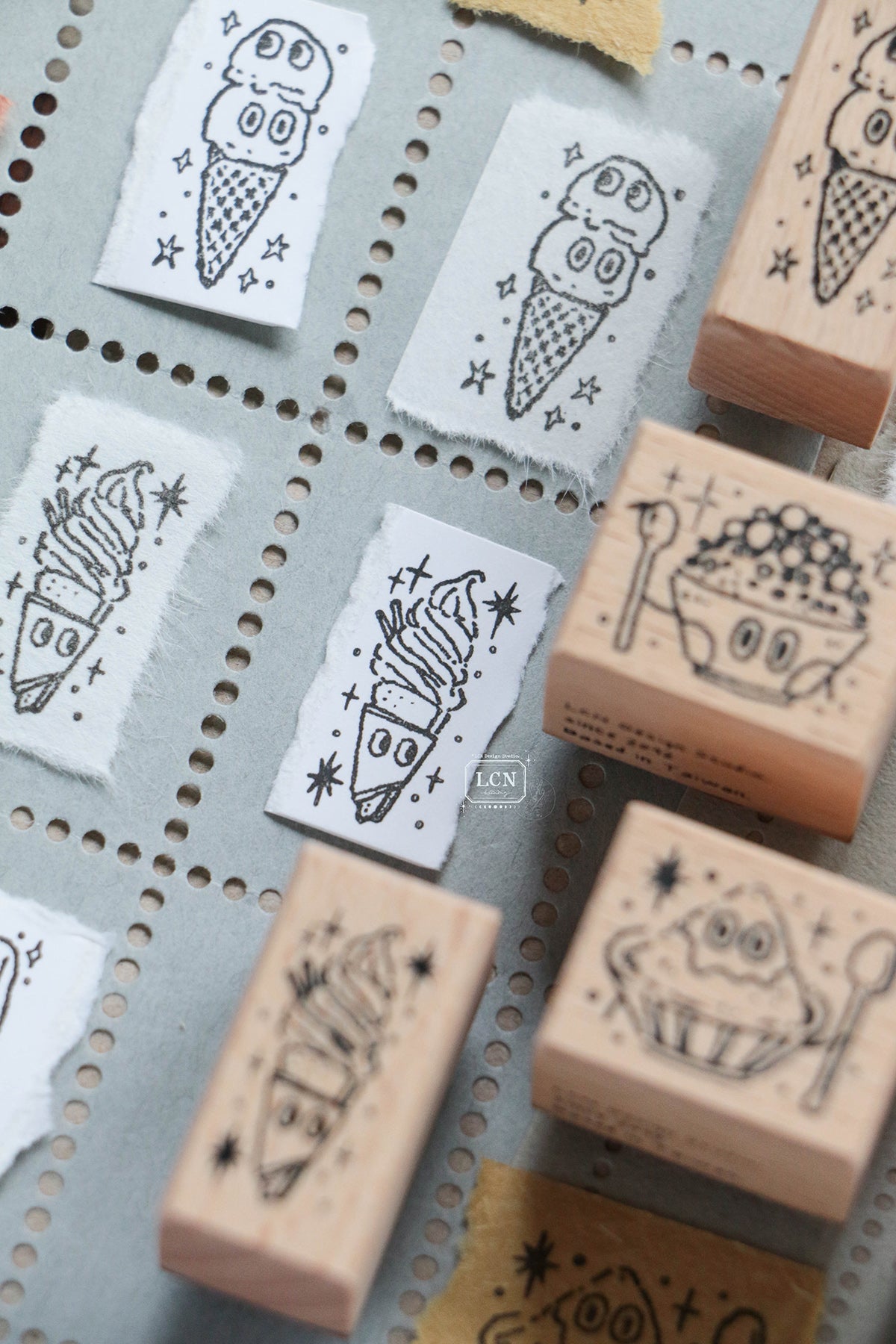 [PRE-ORDER] LCN Rubber Stamp – Soft Serve