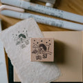 msbulat x Smidapaper - Sorry, I've got plans Rubber Stamp