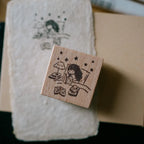 msbulat x Smidapaper - Sorry, I've got plans Rubber Stamp