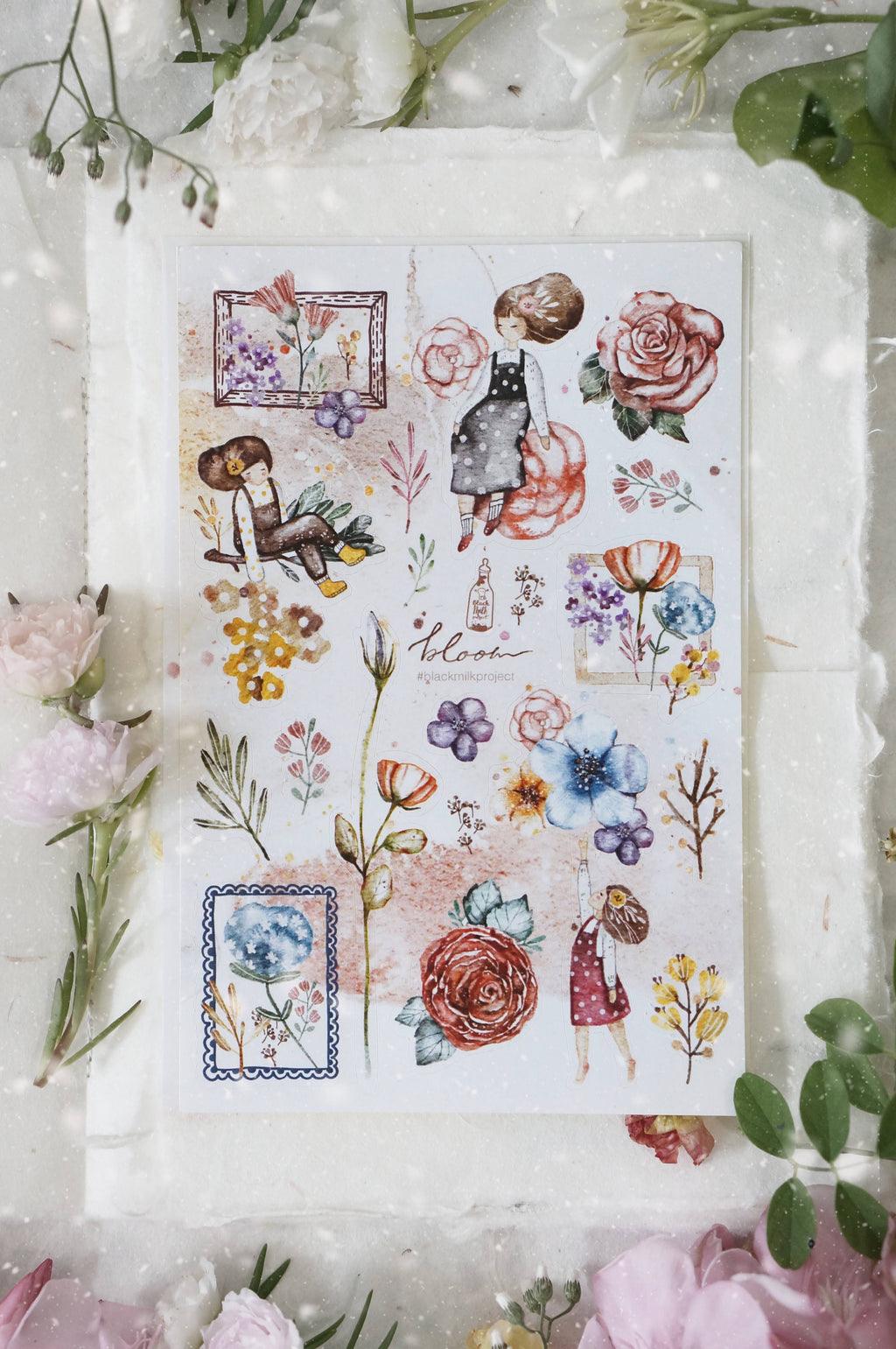 Black Milk Project - Bloom Sticker Sheet