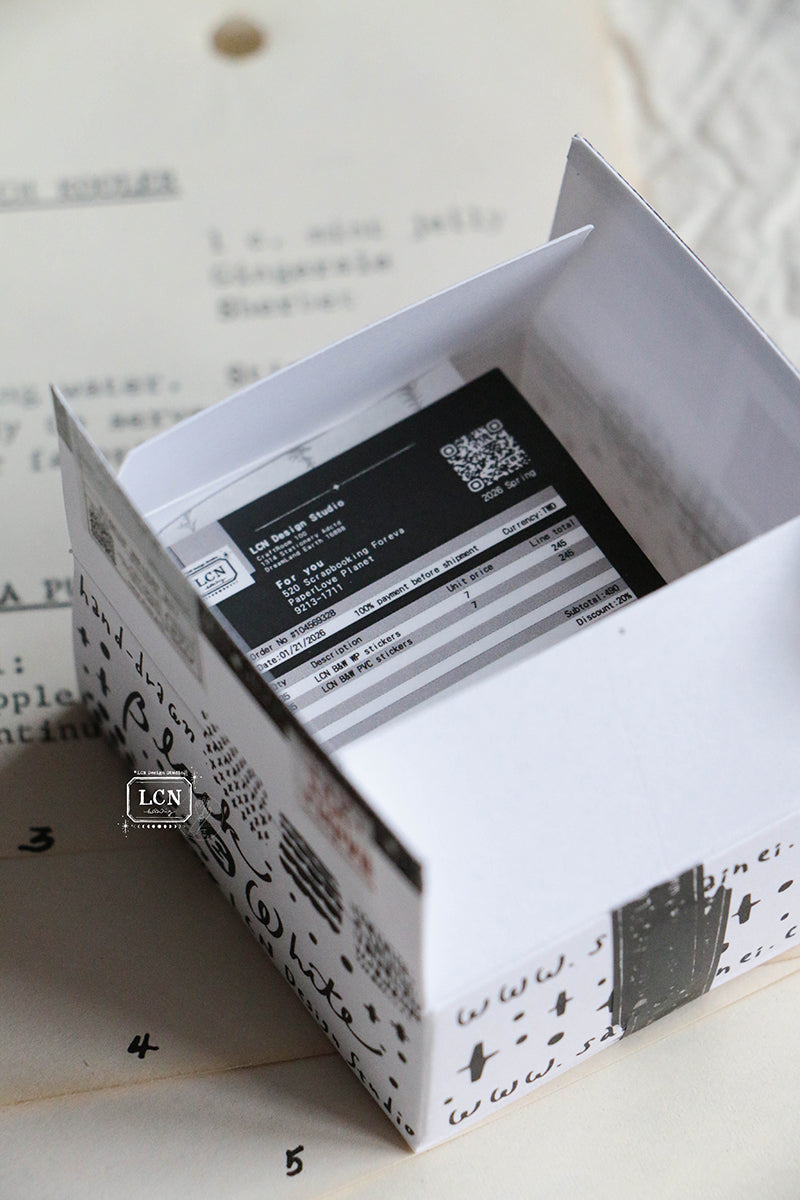 LCN - Sticker Club: Black & White
